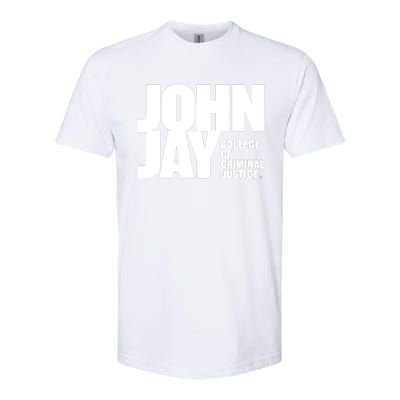 John Jay College Of Criminal Justice Bloodhounds Large Softstyle® CVC T-Shirt