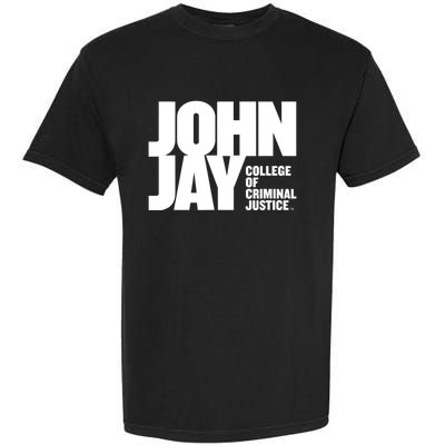 John Jay College Of Criminal Justice Bloodhounds Large Garment-Dyed Heavyweight T-Shirt