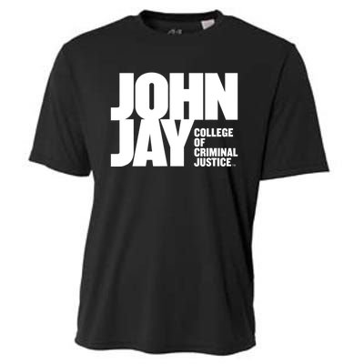 John Jay College Of Criminal Justice Bloodhounds Large Cooling Performance Crew T-Shirt