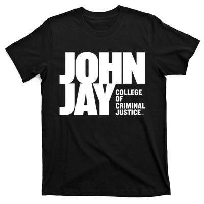 John Jay College Of Criminal Justice Bloodhounds Large T-Shirt