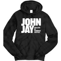 John Jay College Of Criminal Justice Bloodhounds Large Tie Dye Hoodie