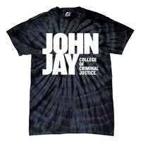 John Jay College Of Criminal Justice Bloodhounds Large Tie-Dye T-Shirt