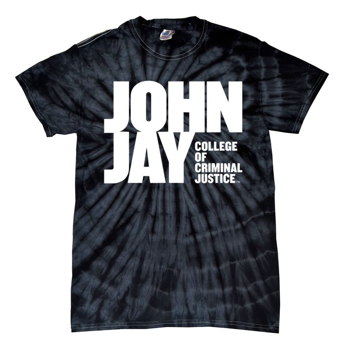 John Jay College Of Criminal Justice Bloodhounds Large Tie-Dye T-Shirt