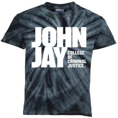 John Jay College Of Criminal Justice Bloodhounds Large Kids Tie-Dye T-Shirt