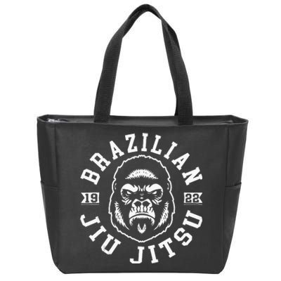 Jiu Jitsu Clothing & MMA Apparel Brazilian Jiu Jitsu Zip Tote Bag