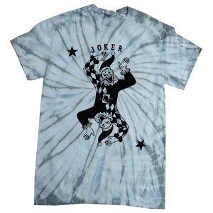 Joker Jester Clown Card Poker Playing Wild Card Gift Tie-Dye T-Shirt