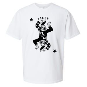 Joker Jester Clown Card Poker Playing Wild Card Gift Sueded Cloud Jersey T-Shirt