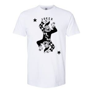 Joker Jester Clown Card Poker Playing Wild Card Gift Softstyle CVC T-Shirt