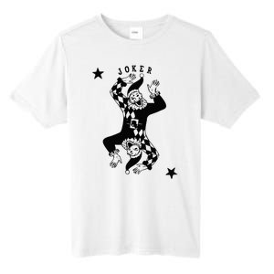 Joker Jester Clown Card Poker Playing Wild Card Gift Tall Fusion ChromaSoft Performance T-Shirt