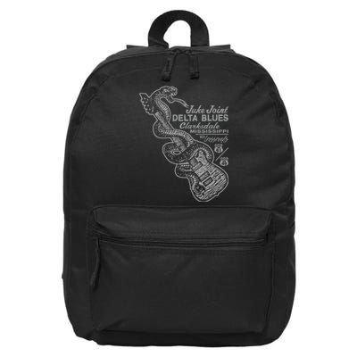 Juke Joint Delta Blues Music 16 in Basic Backpack