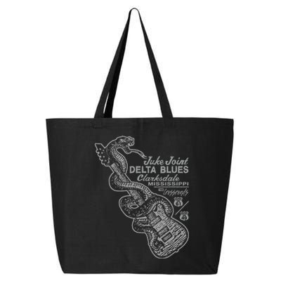 Juke Joint Delta Blues Music 25L Jumbo Tote