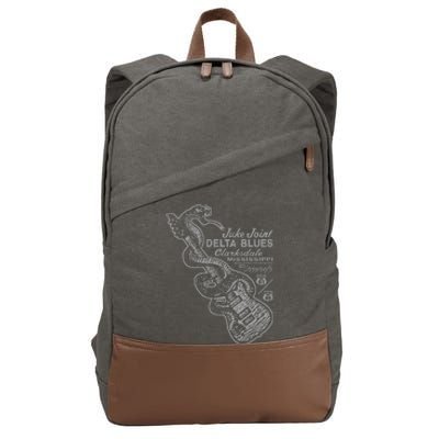 Juke Joint Delta Blues Music Cotton Canvas Backpack