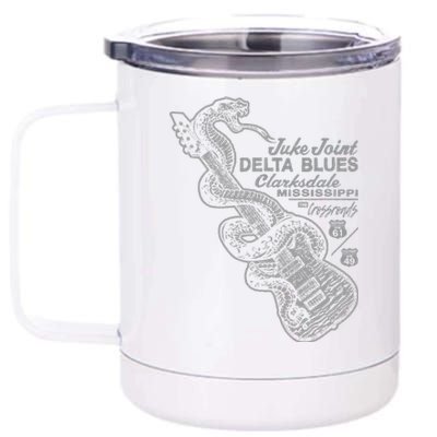 Juke Joint Delta Blues Music 12 oz Stainless Steel Tumbler Cup