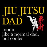 Jiu Jitsu Dad Noun Like A Normal Dad But Cooler Bbj Mma Cooling Performance Crew T-Shirt