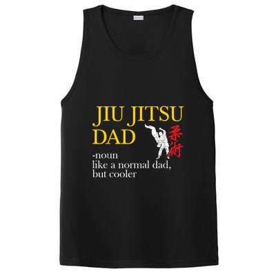 Jiu Jitsu Dad Noun Like A Normal Dad But Cooler Bbj Mma PosiCharge Competitor Tank