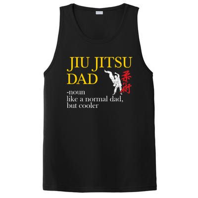 Jiu Jitsu Dad Noun Like A Normal Dad But Cooler Bbj Mma PosiCharge Competitor Tank