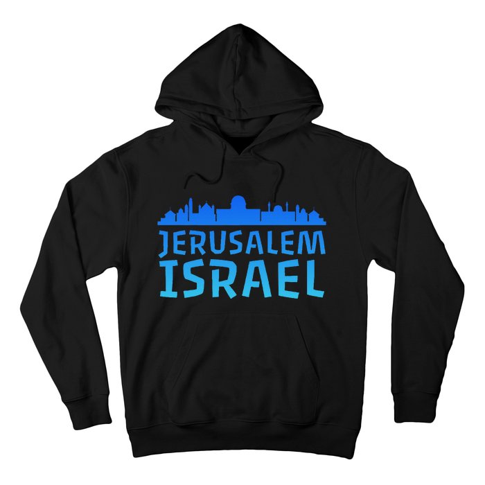 Jewish Jerusalem Design I Love Israel Hoodie