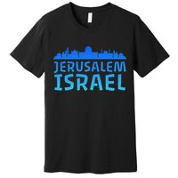 Jewish Jerusalem Design I Love Israel Premium T-Shirt