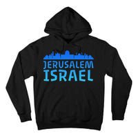 Jewish Jerusalem Design I Love Israel Tall Hoodie