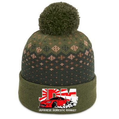 Jdm Japanese Domestic Market Racing Car The Baniff Cuffed Pom Beanie