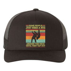 Jiu Jitsu Dad Like A Normal Dad But Cooler BBJ Jiu Jitsu Yupoong Adult 5-Panel Trucker Hat