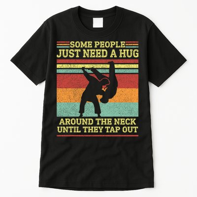 Jiu Jitsu Dad Like A Normal Dad But Cooler BBJ Jiu Jitsu Tall T-Shirt