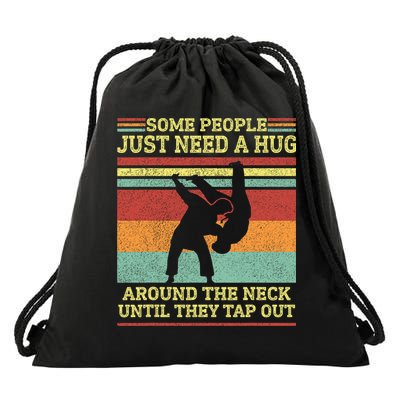 Jiu Jitsu Dad Like A Normal Dad But Cooler BBJ Jiu Jitsu Drawstring Bag