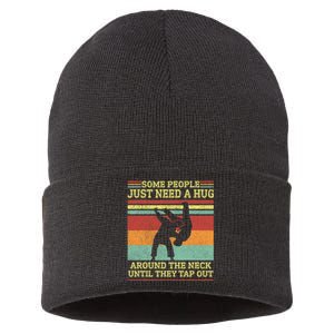 Jiu Jitsu Dad Like A Normal Dad But Cooler BBJ Jiu Jitsu Sustainable Knit Beanie