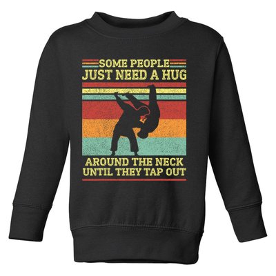 Jiu Jitsu Dad Like A Normal Dad But Cooler BBJ Jiu Jitsu Toddler Sweatshirt