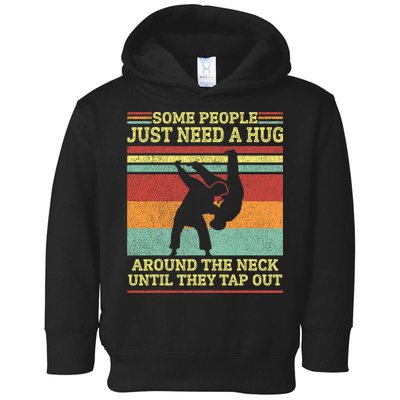 Jiu Jitsu Dad Like A Normal Dad But Cooler BBJ Jiu Jitsu Toddler Hoodie