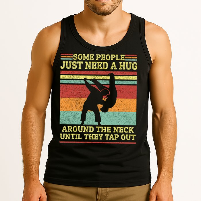 Jiu Jitsu Dad Like A Normal Dad But Cooler BBJ Jiu Jitsu Tank Top
