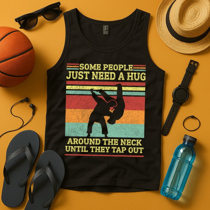 Jiu Jitsu Dad Like A Normal Dad But Cooler BBJ Jiu Jitsu Tank Top