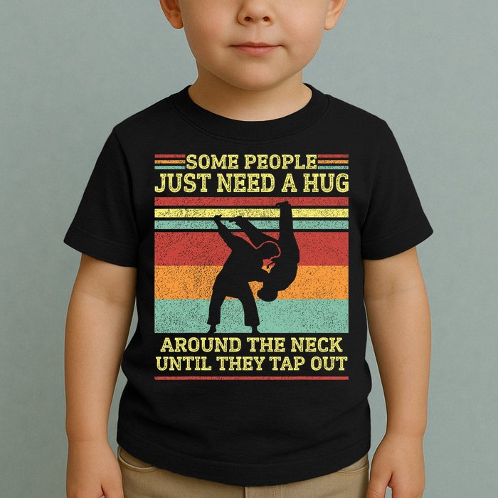 Jiu Jitsu Dad Like A Normal Dad But Cooler BBJ Jiu Jitsu Toddler T-Shirt