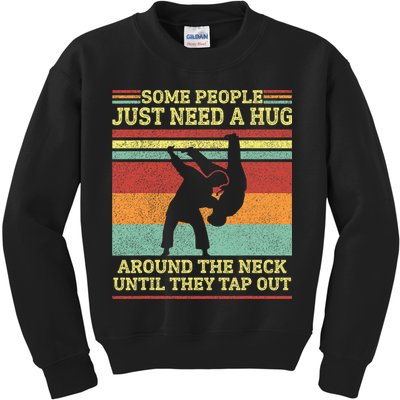 Jiu Jitsu Dad Like A Normal Dad But Cooler BBJ Jiu Jitsu Kids Sweatshirt