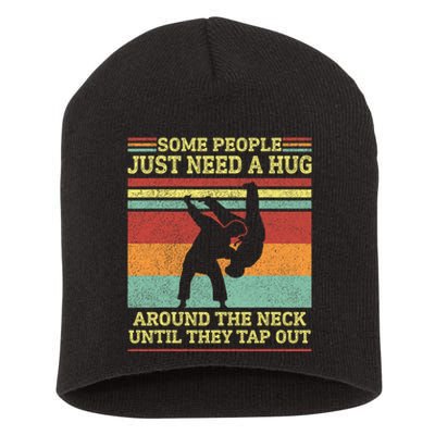 Jiu Jitsu Dad Like A Normal Dad But Cooler BBJ Jiu Jitsu Short Acrylic Beanie