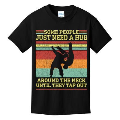 Jiu Jitsu Dad Like A Normal Dad But Cooler BBJ Jiu Jitsu Kids T-Shirt