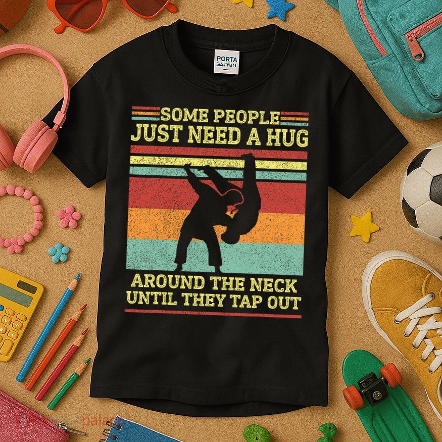 Jiu Jitsu Dad Like A Normal Dad But Cooler BBJ Jiu Jitsu Kids T-Shirt
