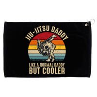 Jiu Jitsu Daddy Like A Normal Daddy But Cooler Funny Dad Gifts Retro Plus Size Grommeted Golf Towel