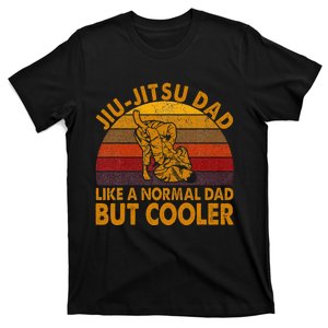 Jiu Jitsu Dad Retro Bjj Brazilian Jujitsu T-Shirt