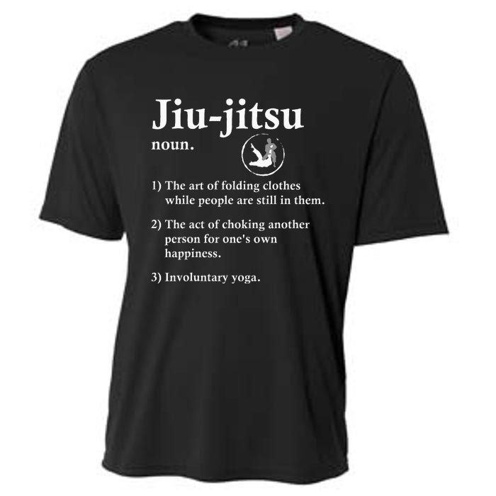 Jiu Jitsu Definition Funny Bjj Cooling Performance Crew T-Shirt