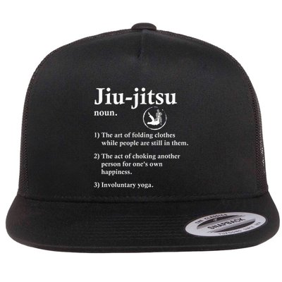 Jiu Jitsu Definition Funny Bjj Flatbill Hat