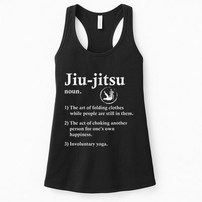 Jiu Jitsu Definition Funny Bjj Womens Tank Top