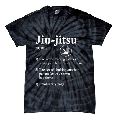 Jiu Jitsu Definition Funny Bjj Tie-Dye T-Shirt