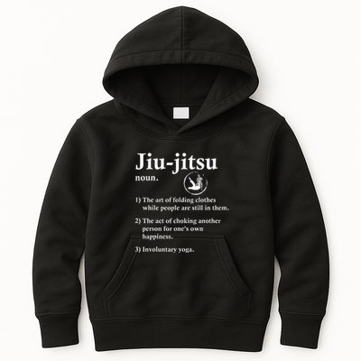 Jiu Jitsu Definition Funny Bjj Kids Hoodie