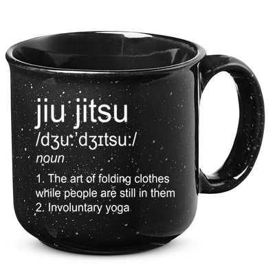 Jiu Jitsu Definition Martial Arts 15oz Campfire Ceramic Mug