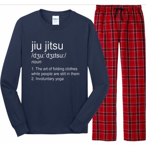 Jiu Jitsu Definition Martial Arts Long Sleeve Pajama Set