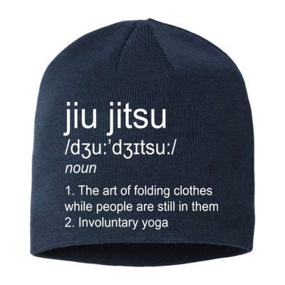 Jiu Jitsu Definition Martial Arts Sustainable Beanie