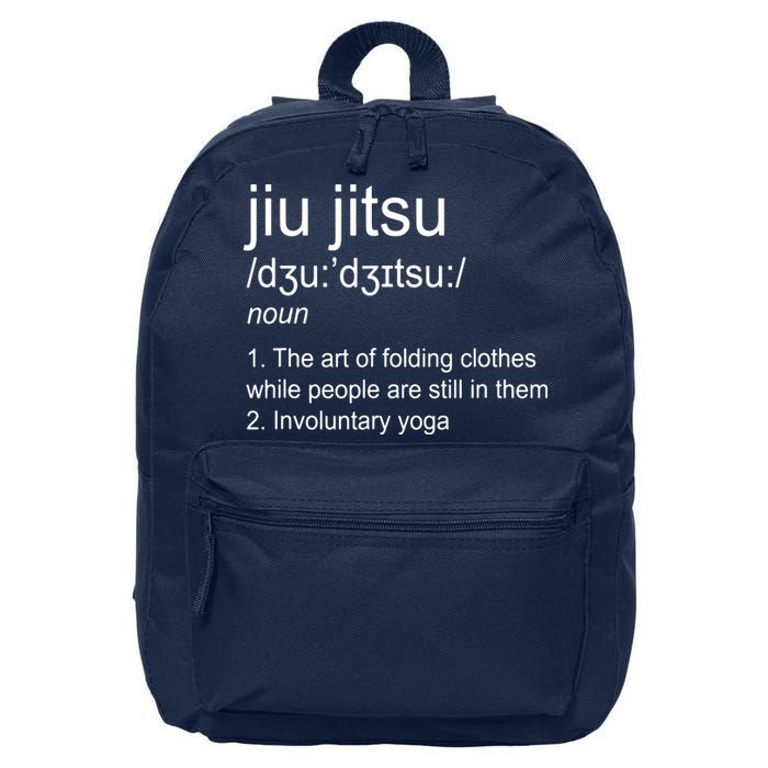Jiu Jitsu Definition Martial Arts 16 in Basic Backpack