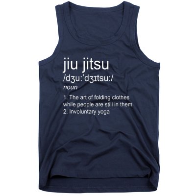 Jiu Jitsu Definition Martial Arts Tank Top