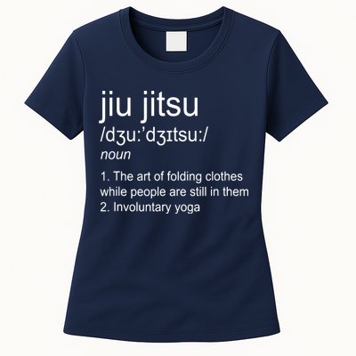 Jiu Jitsu Definition Martial Arts Womens T-Shirt
